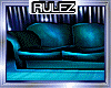 Blue Tone Comfy Couch