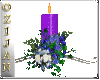 purple candle