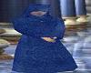 Twilight Blue Robe Hood