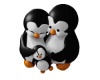 Happy Penguin Family.