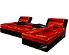 Red&Black Lounger Couch