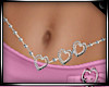 ღ Hearts Belly Chain