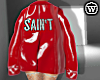 ⓦ $AIN'T Jacket Red