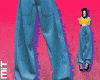 ❆ Cyan Sweatpants