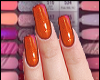 - Orange Nails -