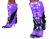 purple rave boots