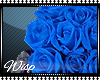 blue roses