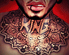 Neck King Tattoo