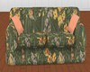 [1865]Green Print Couch