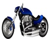 Blue Harley