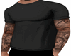 Black Muscle T~Shirt Tat