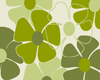 ! MX7 Green Roses Rug