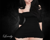 [L] Simple Dress - Black