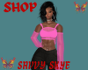 Pink Net Top v1
