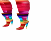 Rainbow Boot Sandals