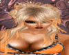 v04 hair orange & blonde