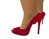 ruby red pumps