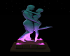 Neon Couple statue
