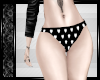 Blk/Wht Heart Panties