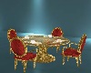 Red and Gold Dinette