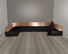 black gold couch