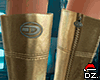D. Bye 25 Boots - Gold
