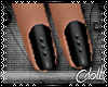 {Doll}BlackTuxedo~Nails
