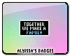Together Family Badge