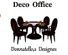 deco office coffee chat