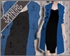 ⚓ | Overcoat Dress Blu