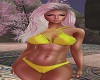 Hot  Yellow  Bikini