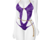 purple Elegant bikini L