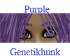 Purple Female Eyebrows