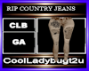 RIP COUNTRY JEANS