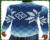 Winter Pullover Blau M