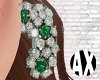 Ⓐ Emerald Earrings