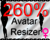 *M* Avatar Scaler 260%