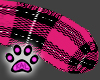Pink Tartan Cat Tail