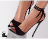 ❥ Black Heels.