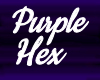 Purple Hex Nails