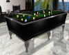 Black Chrome Pool table