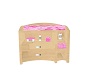 PINK CAMO CHANGING TABLE