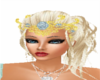 Gold/Aqua Princess Tiara