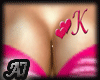tato letter K chest