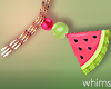 Summer Watermelon Choker