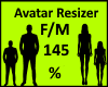 Avatar Scale 145%