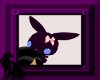 *L* Dark Purple Bunny