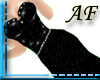 [AF]Black Studded Gown