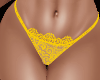 Yellow Sexy Lace Panties