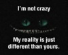 I'm not crazy